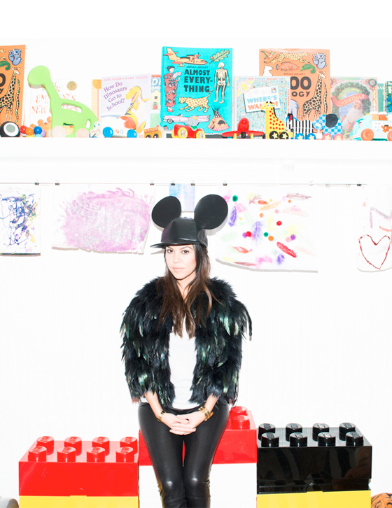 the coveteur x kourtney kardashian / playroom