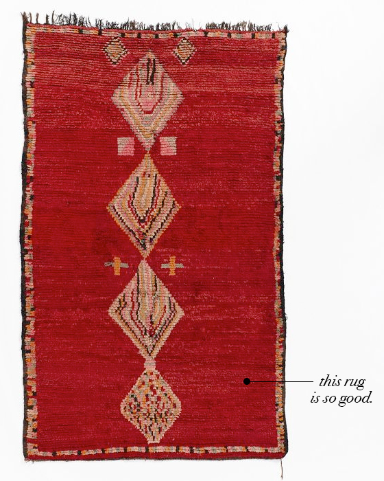 FOUND / WEST ELM FOUND RUG / tahsin, the good