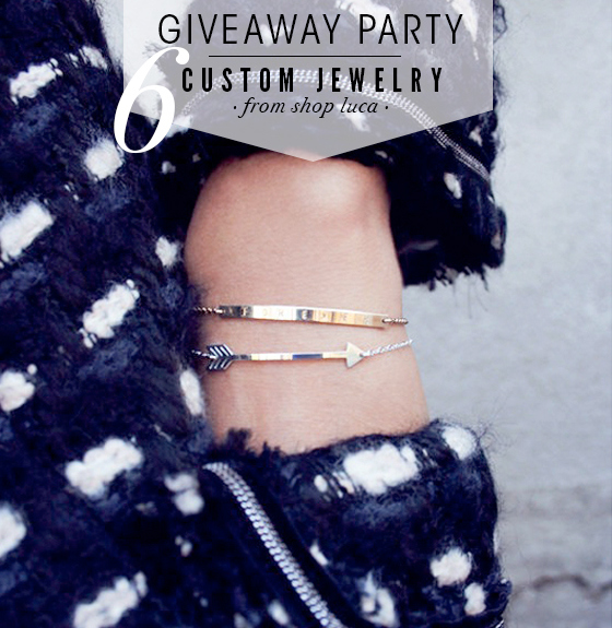 CUSTOM JEWELRY GIVEAWAY / tahsin, the good