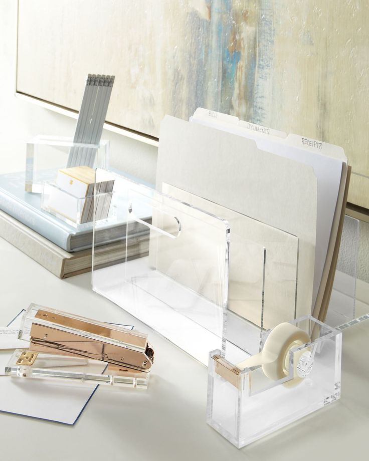 Amazon.com : Russell + Hazel Acrylic Tape Dispenser : Office Products